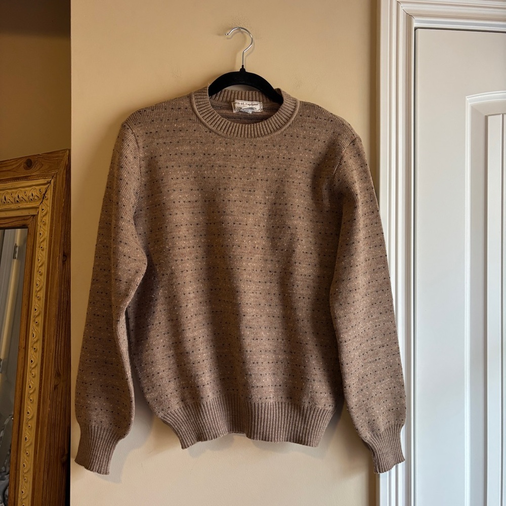100% Pure Wool Crewneck Sweater